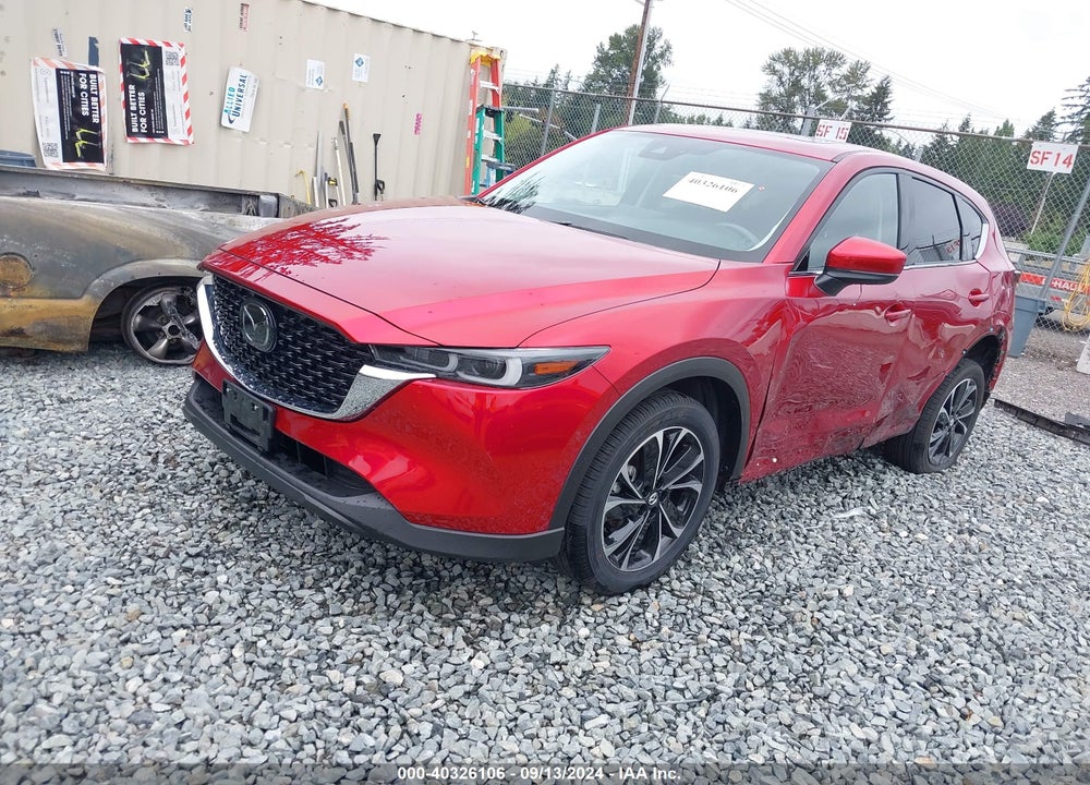 2022 MAZDA CX-5 2.5 S PREMIUM VIN: JM3KFBDM5N1606497