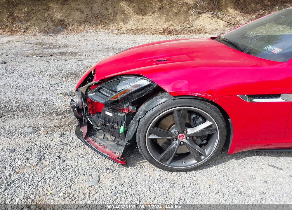 2018 JAGUAR F-TYPE R DYNAMIC VIN: SAJD81FV3JCK48683
