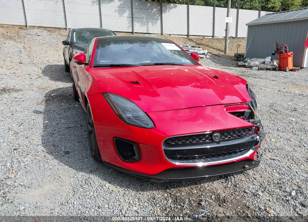 2018 JAGUAR F-TYPE R DYNAMIC VIN: SAJD81FV3JCK48683