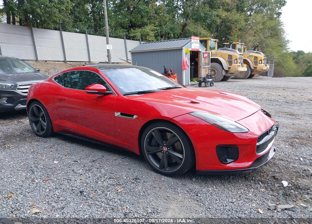 2018 JAGUAR F-TYPE R DYNAMIC VIN: SAJD81FV3JCK48683