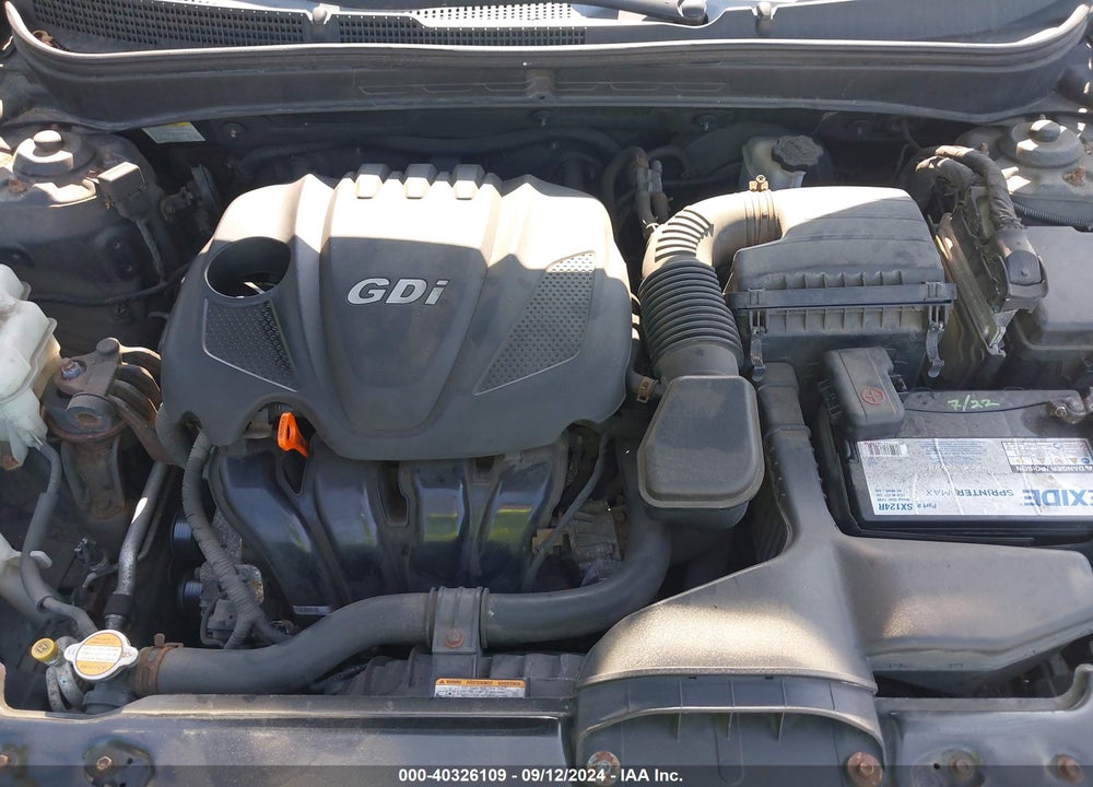 2011 HYUNDAI SONATA GLS VIN: 5NPEB4ACXBH191853