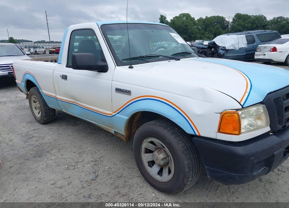 2007 FORD RANGER STX/XL/XLT VIN: 1FTYR10D57PA80950