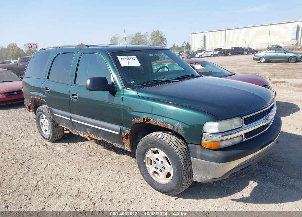 2004 CHEVROLET TAHOE LS VIN: 1GNEK13Z94J107362