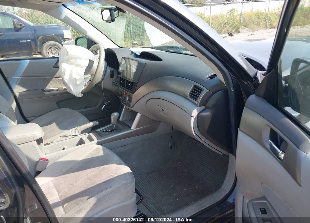 2009 SUBARU FORESTER 2.5X VIN: JF2SH63609H730916