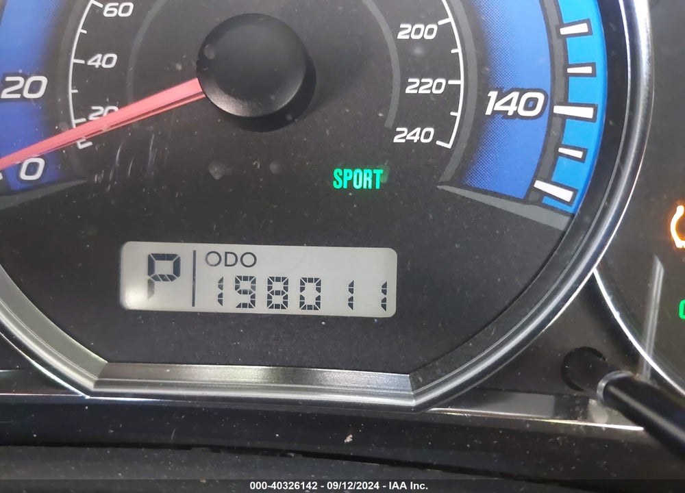 2009 SUBARU FORESTER 2.5X VIN: JF2SH63609H730916