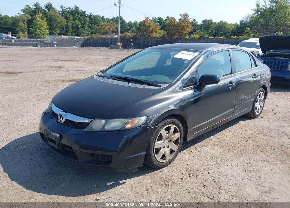 2009 HONDA CIVIC LX VIN: 2HGFA165X9H542121