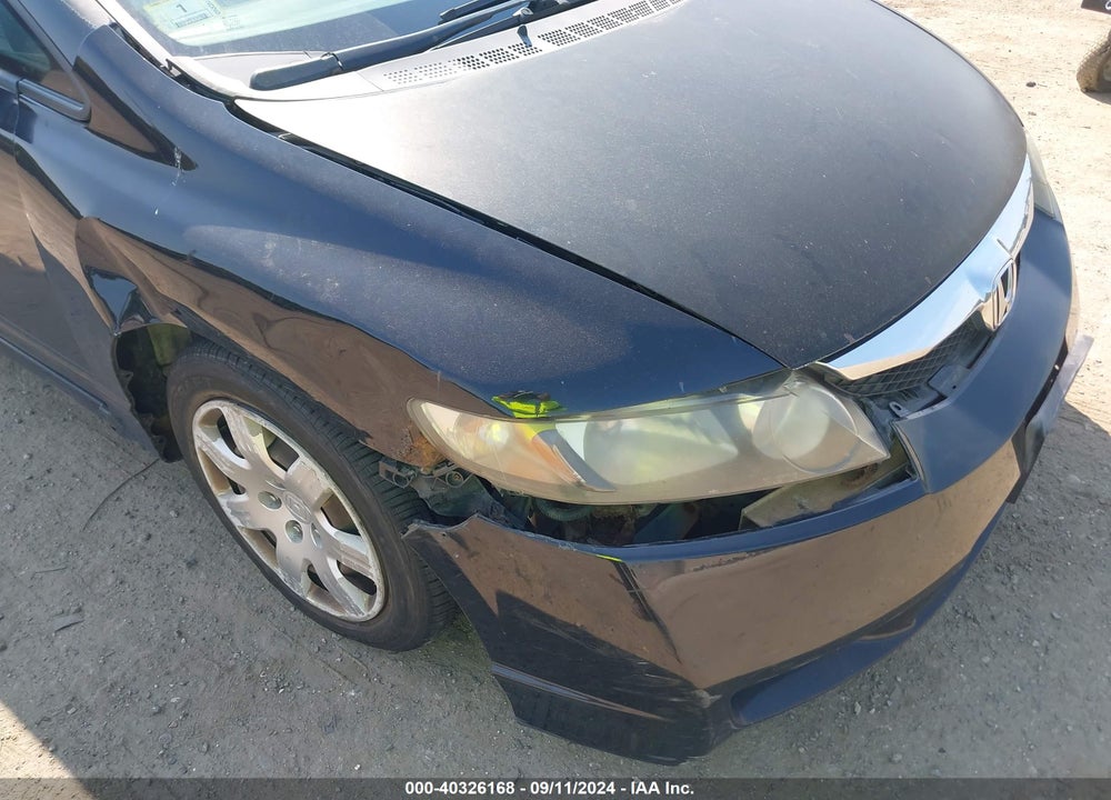 2009 HONDA CIVIC LX VIN: 2HGFA165X9H542121