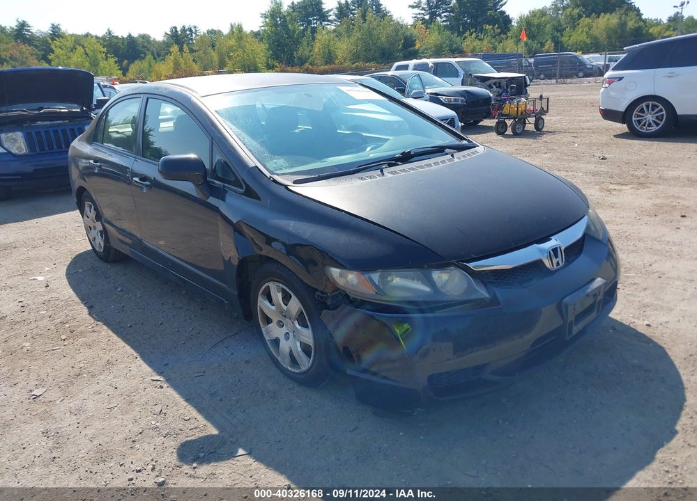 2009 HONDA CIVIC LX VIN: 2HGFA165X9H542121