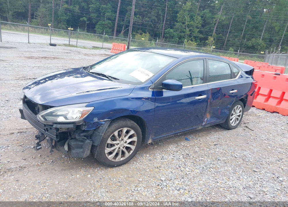 2018 NISSAN SENTRA SV VIN: 3N1AB7AP4JL626497