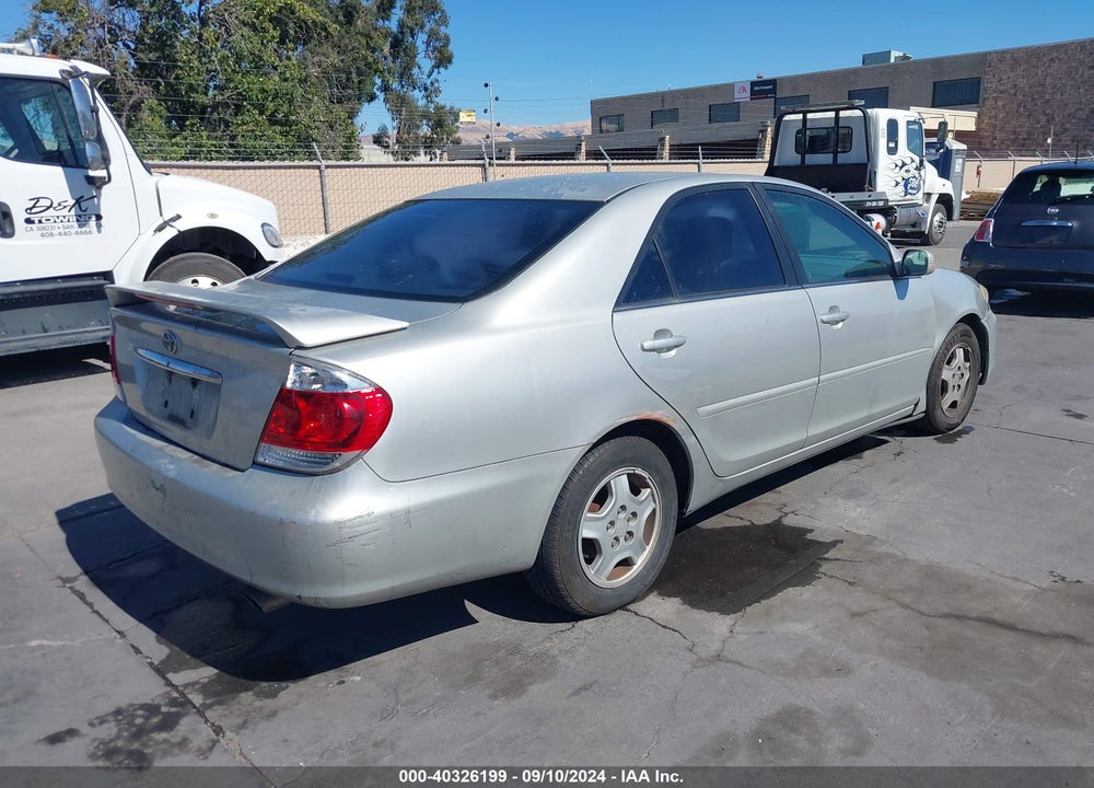 2005 TOYOTA CAMRY LE V6 VIN: 4T1BF30K55U593506