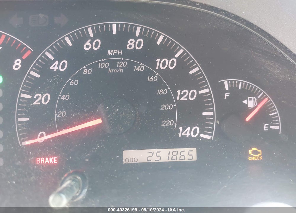 2005 TOYOTA CAMRY LE V6 VIN: 4T1BF30K55U593506
