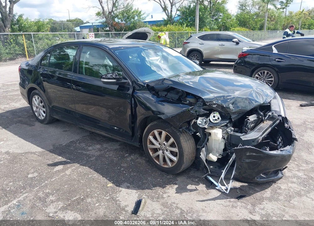 2012 VOLKSWAGEN JETTA 2.5L SE VIN: 3VWDX7AJ7CM078299