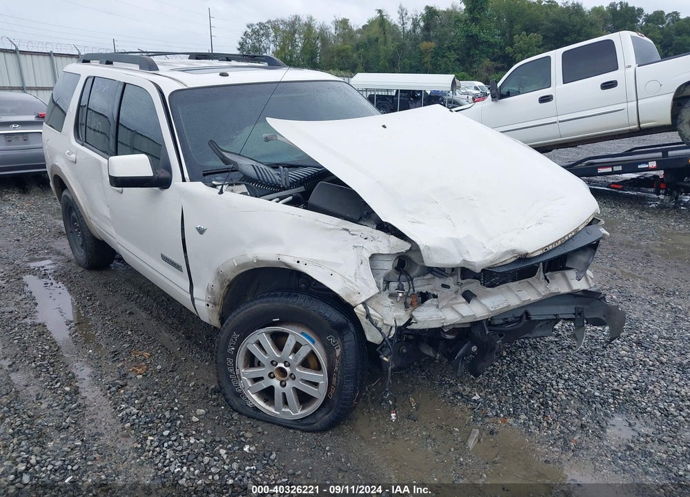2008 FORD EXPLORER EDDIE BAUER VIN: 1FMEU64818UA19007