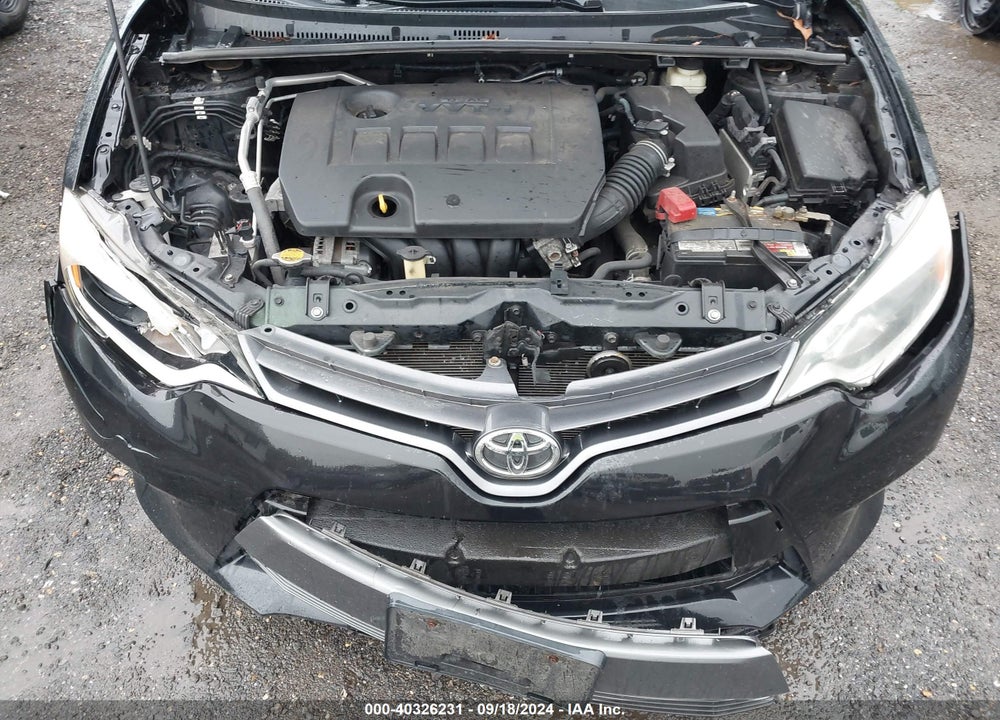 2015 TOYOTA COROLLA LE VIN: 2T1BURHE5FC310094