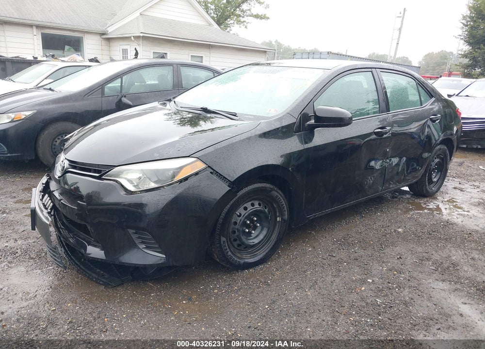 2015 TOYOTA COROLLA LE VIN: 2T1BURHE5FC310094