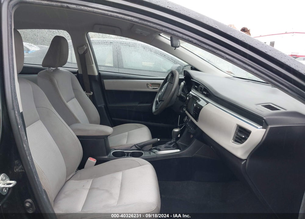 2015 TOYOTA COROLLA LE VIN: 2T1BURHE5FC310094