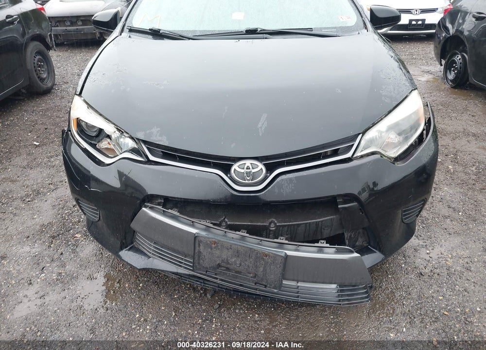 2015 TOYOTA COROLLA LE VIN: 2T1BURHE5FC310094