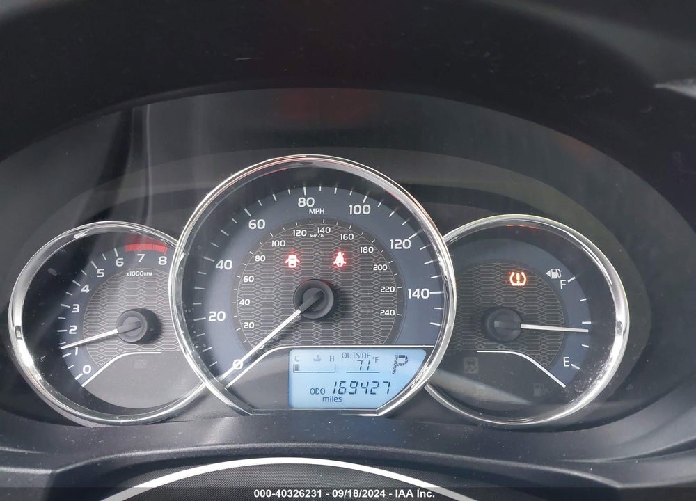2015 TOYOTA COROLLA LE VIN: 2T1BURHE5FC310094