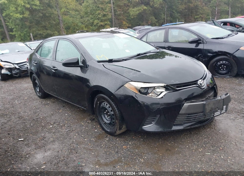2015 TOYOTA COROLLA LE VIN: 2T1BURHE5FC310094