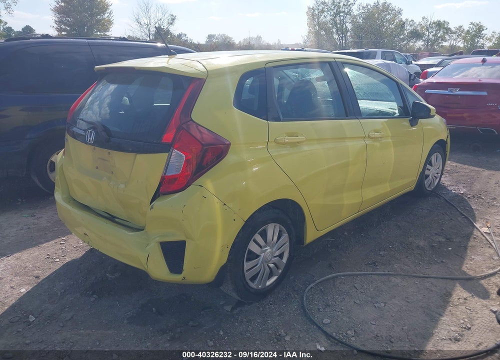 2015 HONDA FIT LX VIN: 3HGGK5H58FM774896