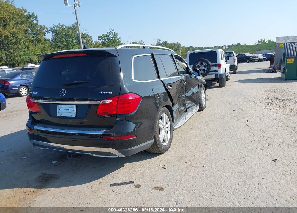 2014 MERCEDES-BENZ GL 450 4MATIC VIN: 4JGDF7CE1EA341372