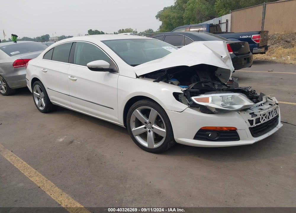 2012 VOLKSWAGEN CC LUX VIN: WVWHN7AN2CE510803
