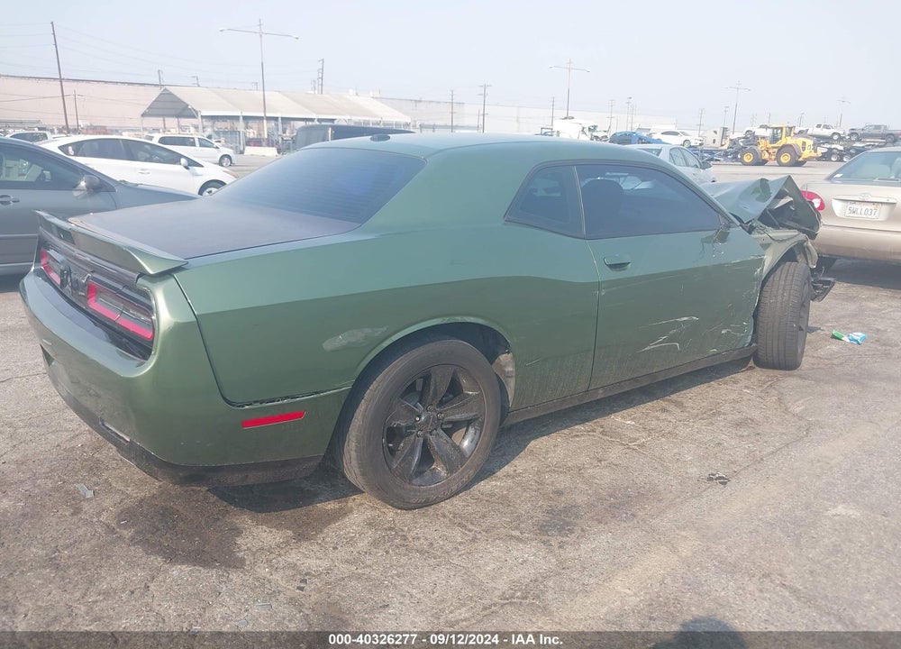 2019 DODGE CHALLENGER SXT VIN: 2C3CDZAG0KH744489