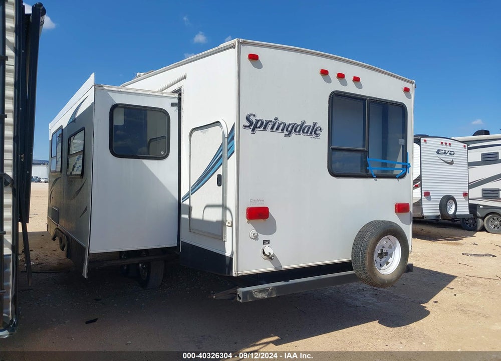 2013 KEYSTONE SPRINGDALE M284 FWBH-SSR VIN: 4YDF28420D3102088