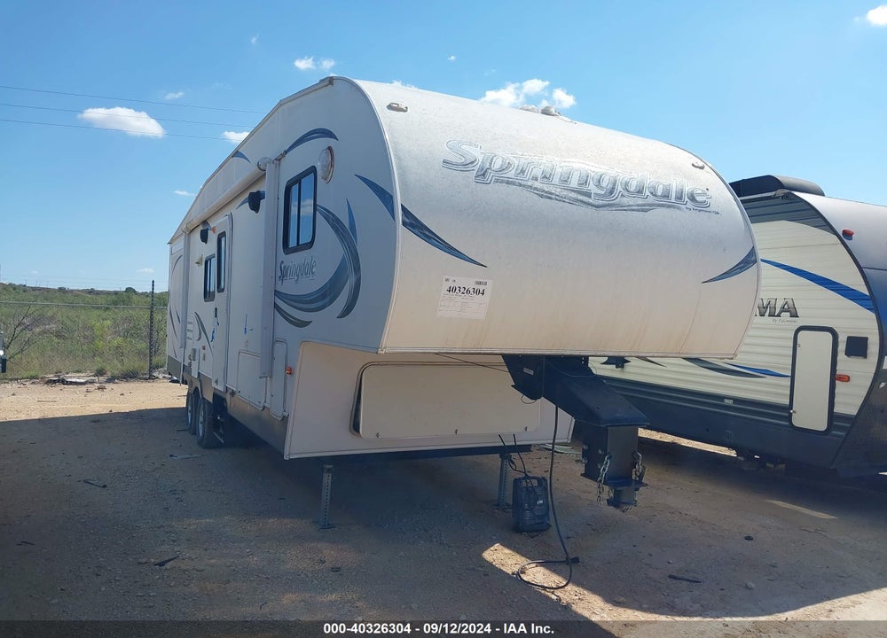 2013 KEYSTONE SPRINGDALE M284 FWBH-SSR VIN: 4YDF28420D3102088