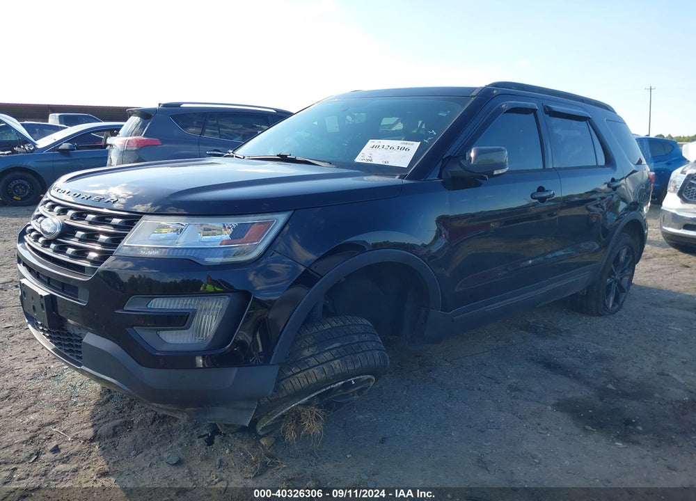 2017 FORD EXPLORER XLT VIN: 1FM5K8D85HGE02240
