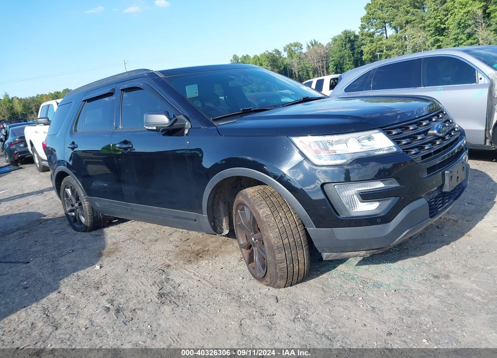 2017 FORD EXPLORER XLT VIN: 1FM5K8D85HGE02240