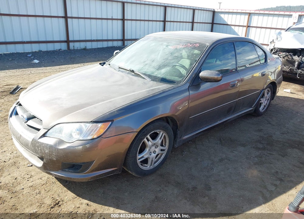 2009 SUBARU LEGACY 2.5I VIN: 4S3BL616X97236441