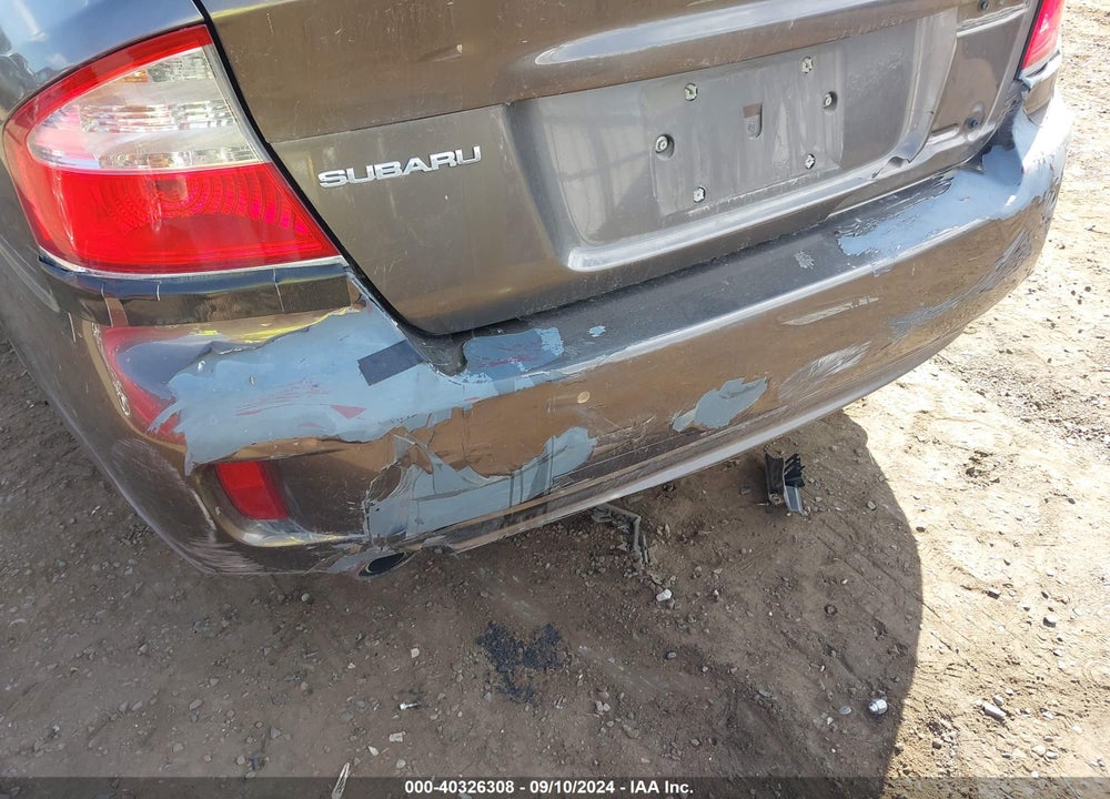 2009 SUBARU LEGACY 2.5I VIN: 4S3BL616X97236441