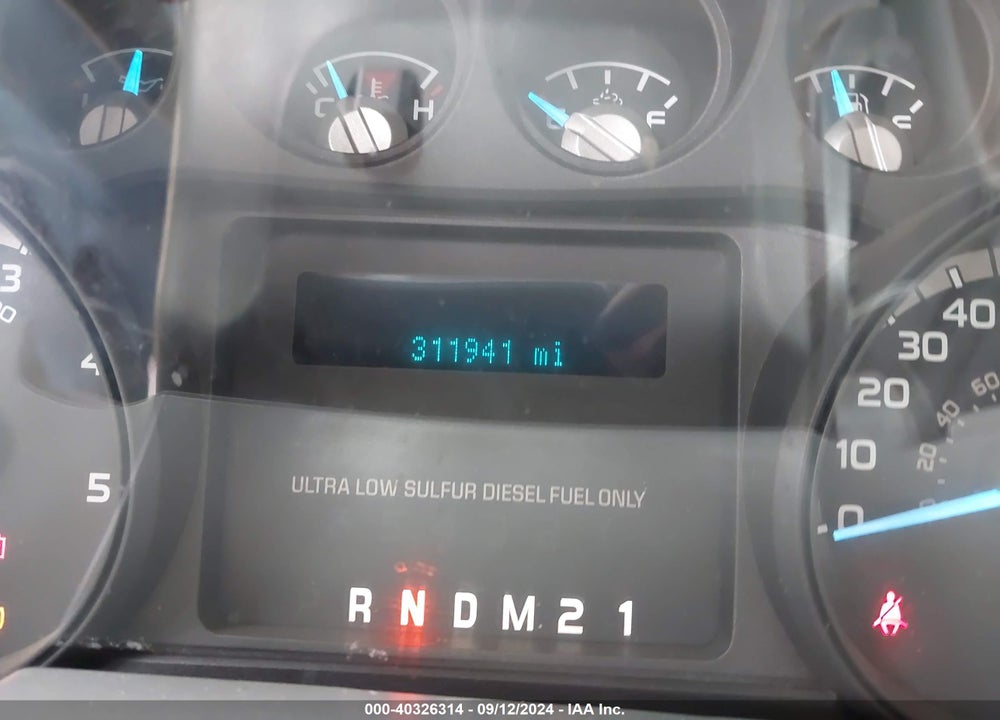 2016 FORD F-750 DIESEL VIN: 1FDWX7DE7GDA07322
