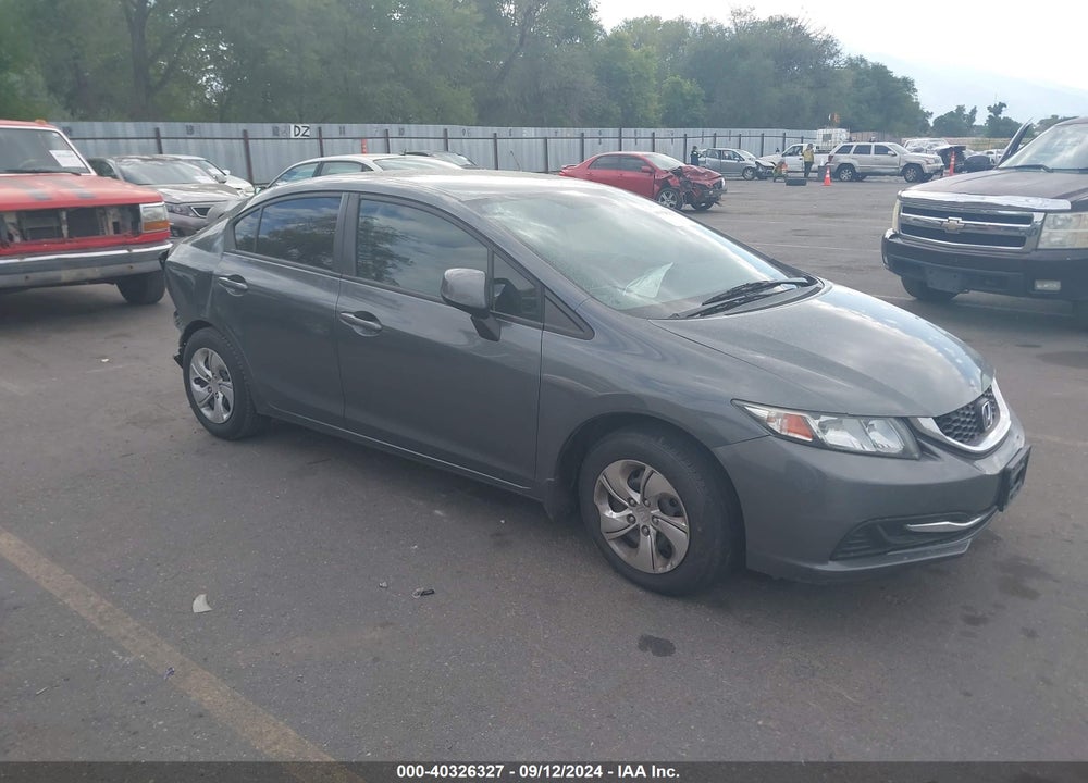 2013 HONDA CIVIC LX VIN: 2HGFB2F58DH300505