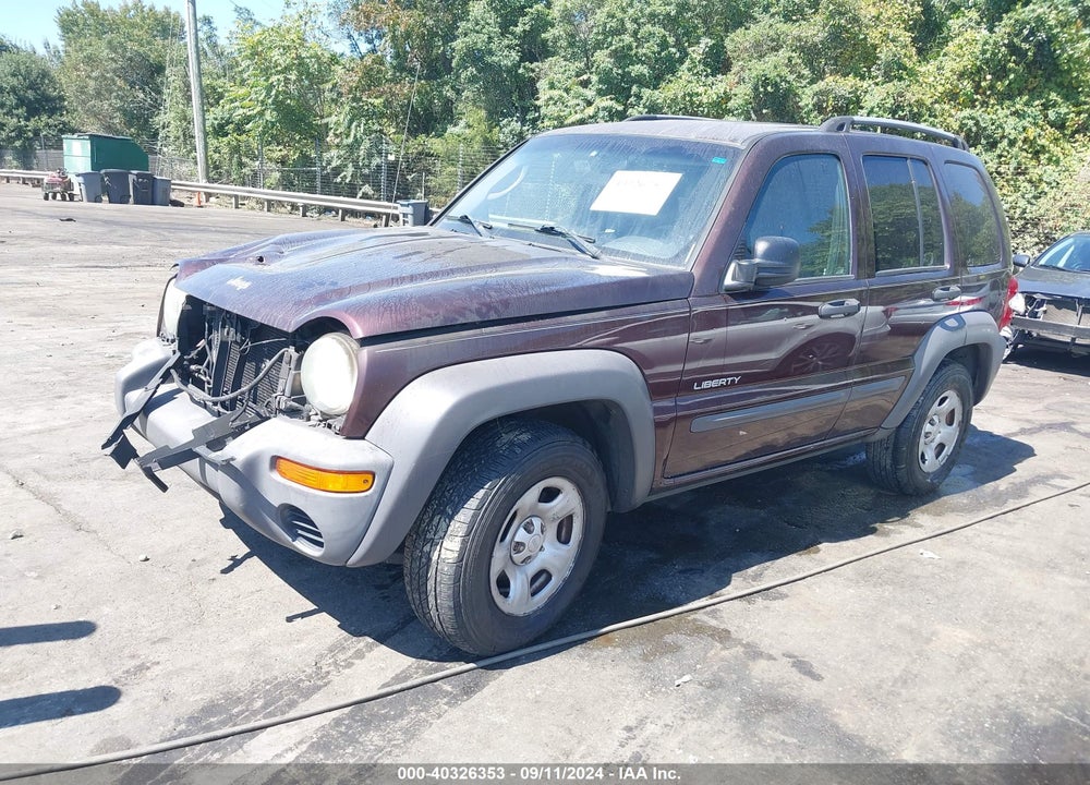 2004 JEEP LIBERTY SPORT VIN: 1J4GL48K94W261319