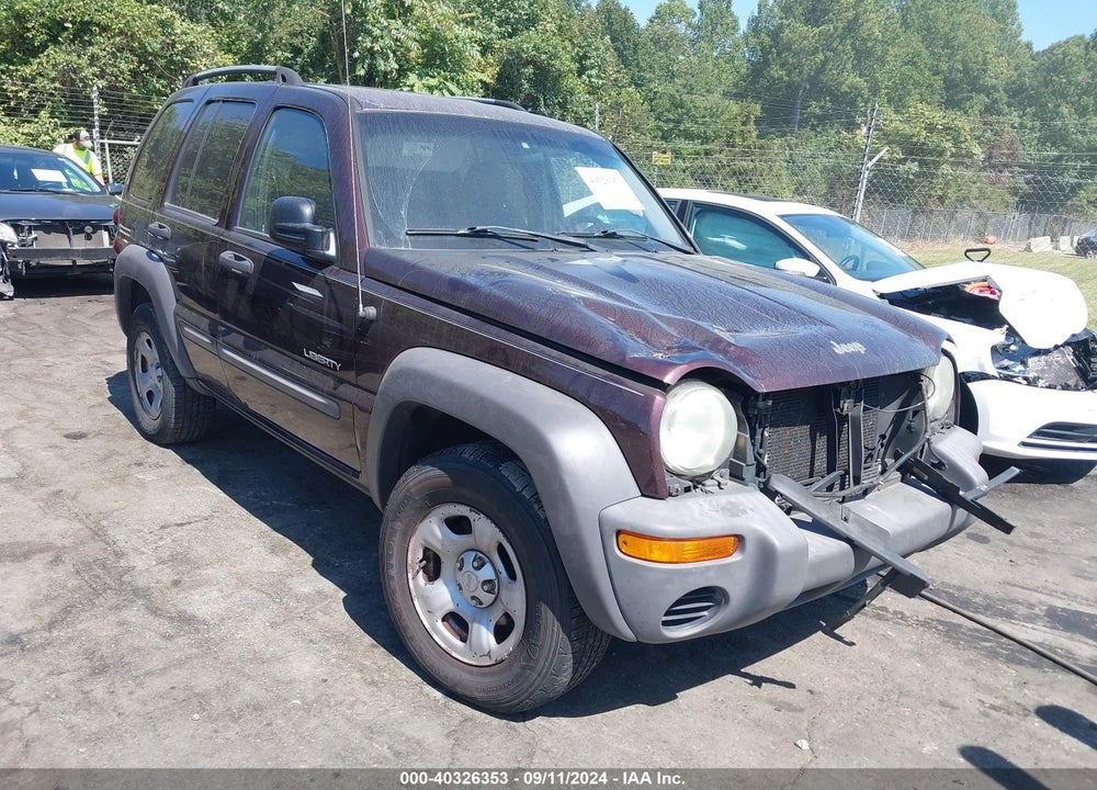 2004 JEEP LIBERTY SPORT VIN: 1J4GL48K94W261319