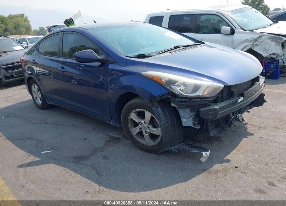 2015 HYUNDAI ELANTRA SE VIN: 5NPDH4AE4FH645306
