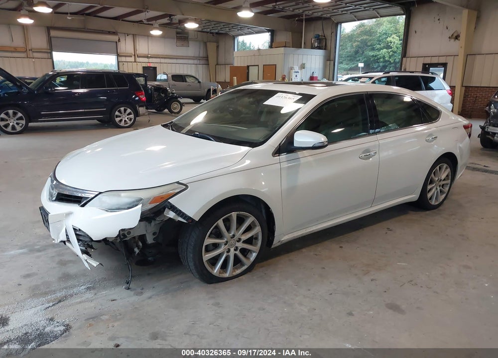 2013 TOYOTA AVALON LIMITED VIN: 4T1BK1EB7DU018556