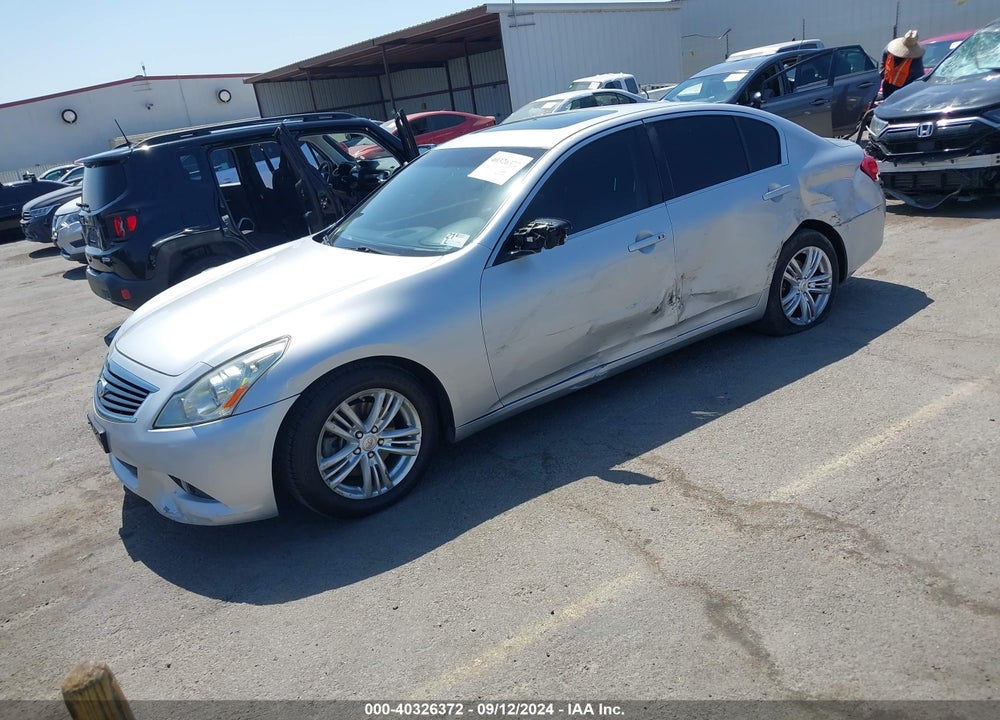 2011 INFINITI G37 JOURNEY VIN: JN1CV6AP0BM505516