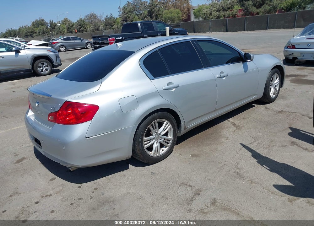 2011 INFINITI G37 JOURNEY VIN: JN1CV6AP0BM505516
