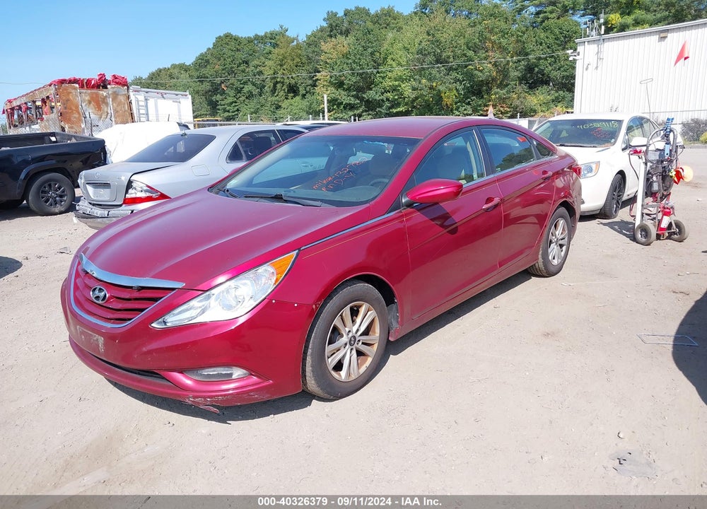 2013 HYUNDAI SONATA GLS VIN: 5NPEB4AC8DH725404