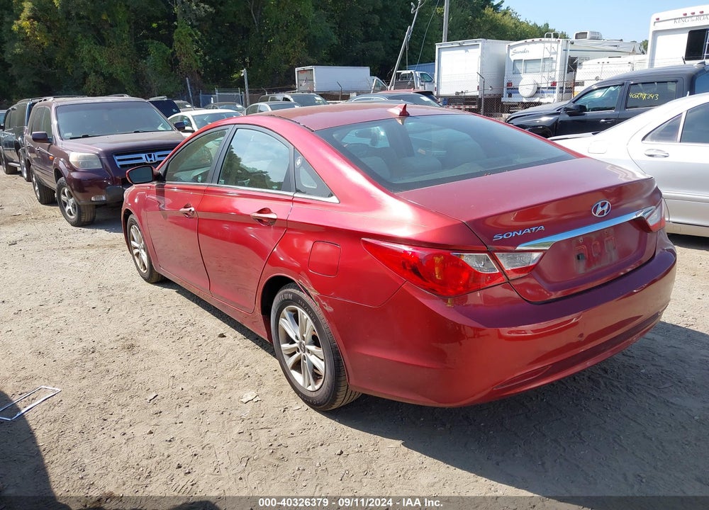 2013 HYUNDAI SONATA GLS VIN: 5NPEB4AC8DH725404