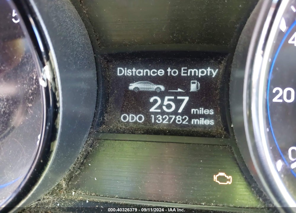 2013 HYUNDAI SONATA GLS VIN: 5NPEB4AC8DH725404