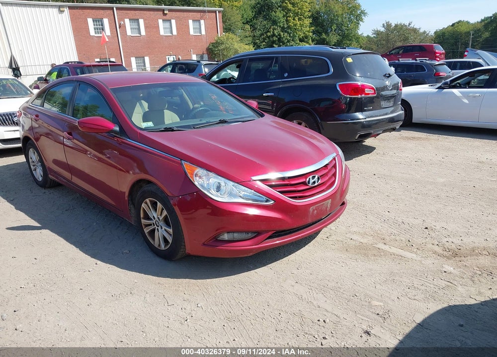 2013 HYUNDAI SONATA GLS VIN: 5NPEB4AC8DH725404