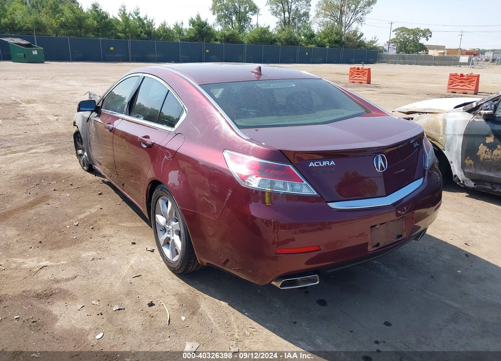 2012 ACURA TL 3.5 VIN: 19UUA8F55CA039568