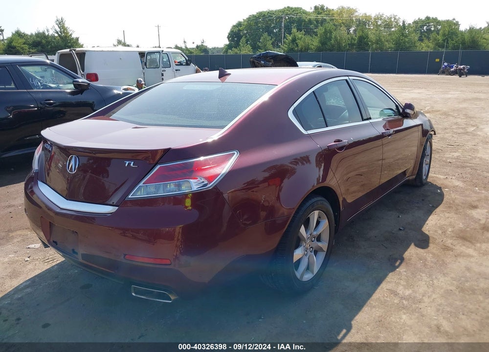 2012 ACURA TL 3.5 VIN: 19UUA8F55CA039568