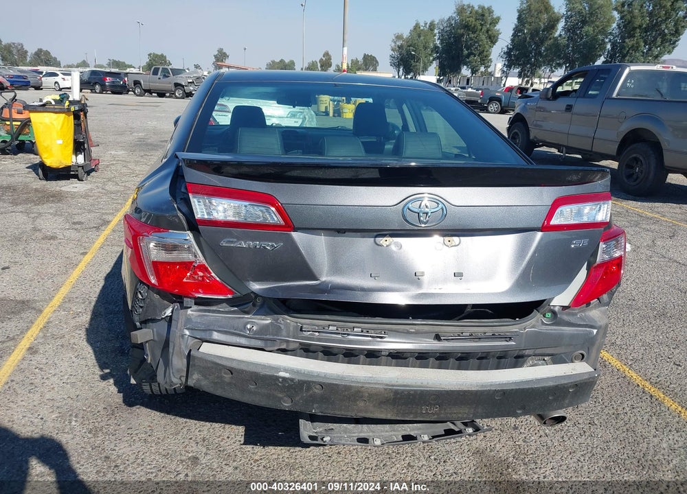2014 TOYOTA CAMRY SE VIN: 4T1BF1FK6EU377921