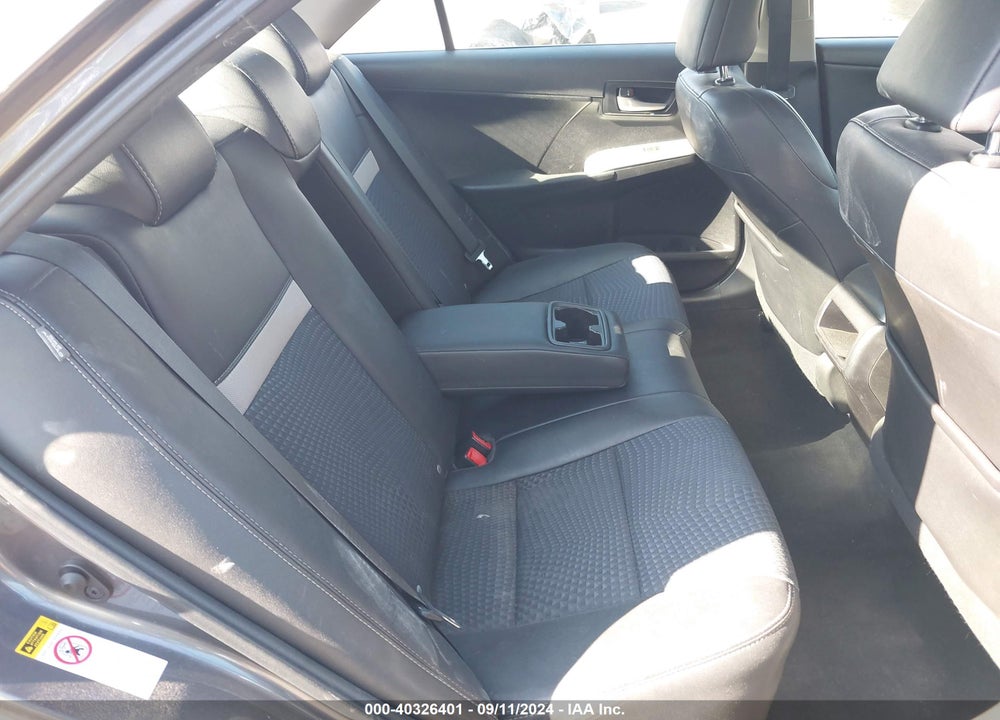 2014 TOYOTA CAMRY SE VIN: 4T1BF1FK6EU377921