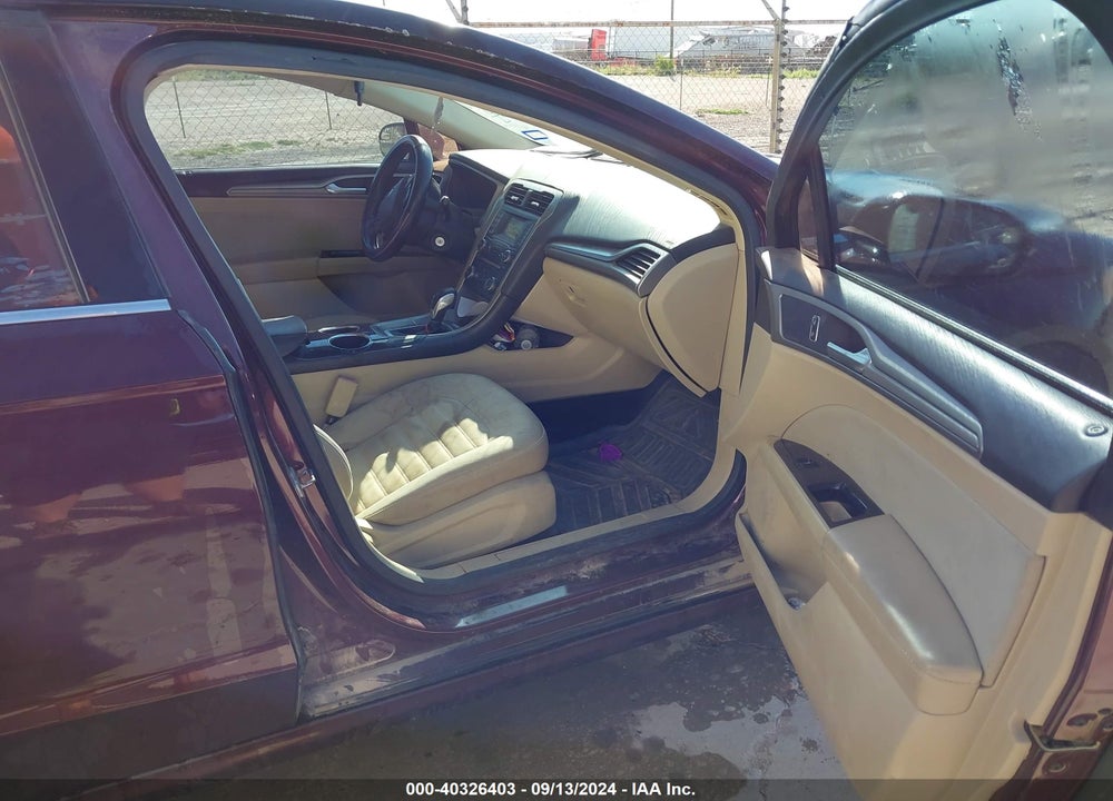 2013 FORD FUSION SE VIN: 3FA6P0H76DR138418